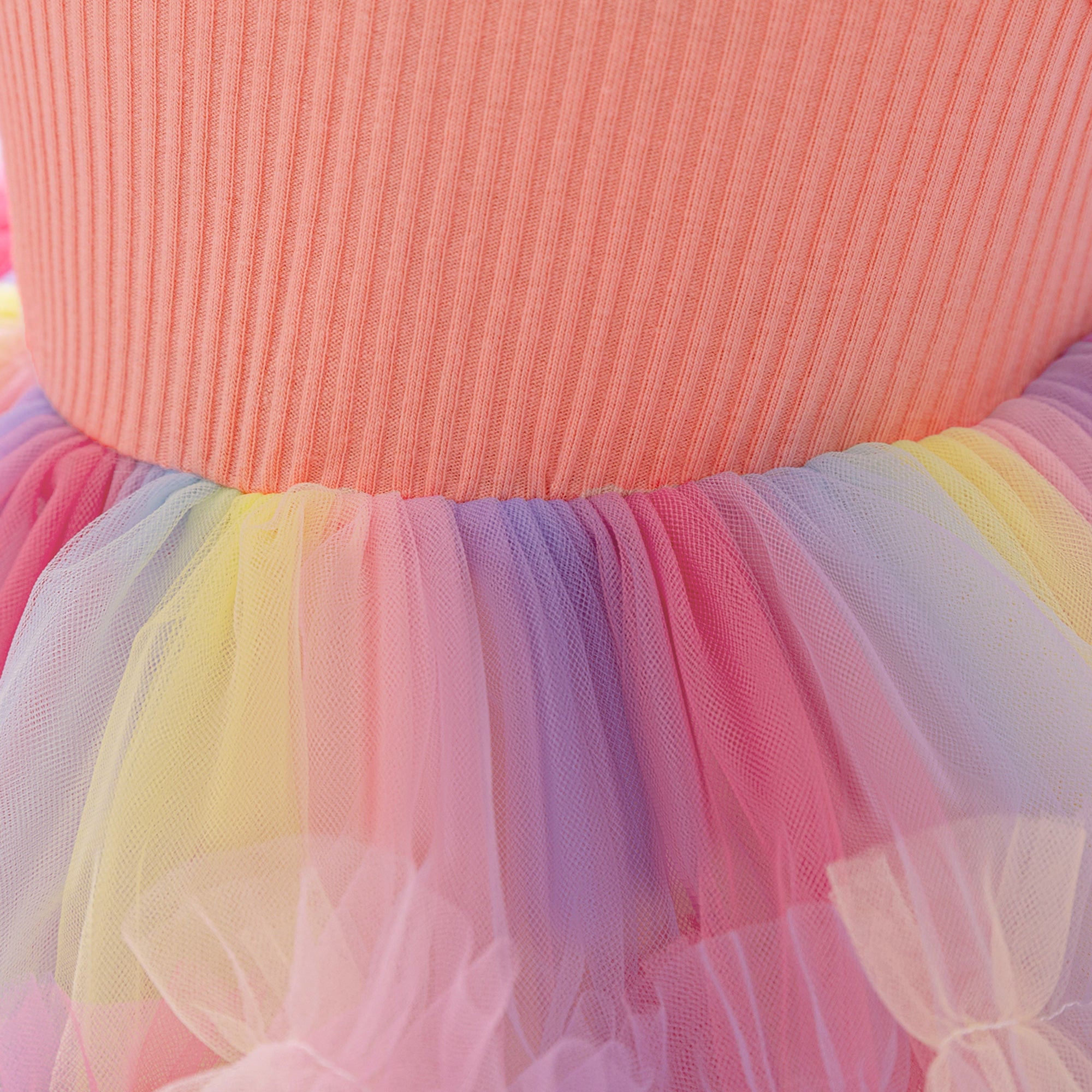 Girls Layered Balloon Dress