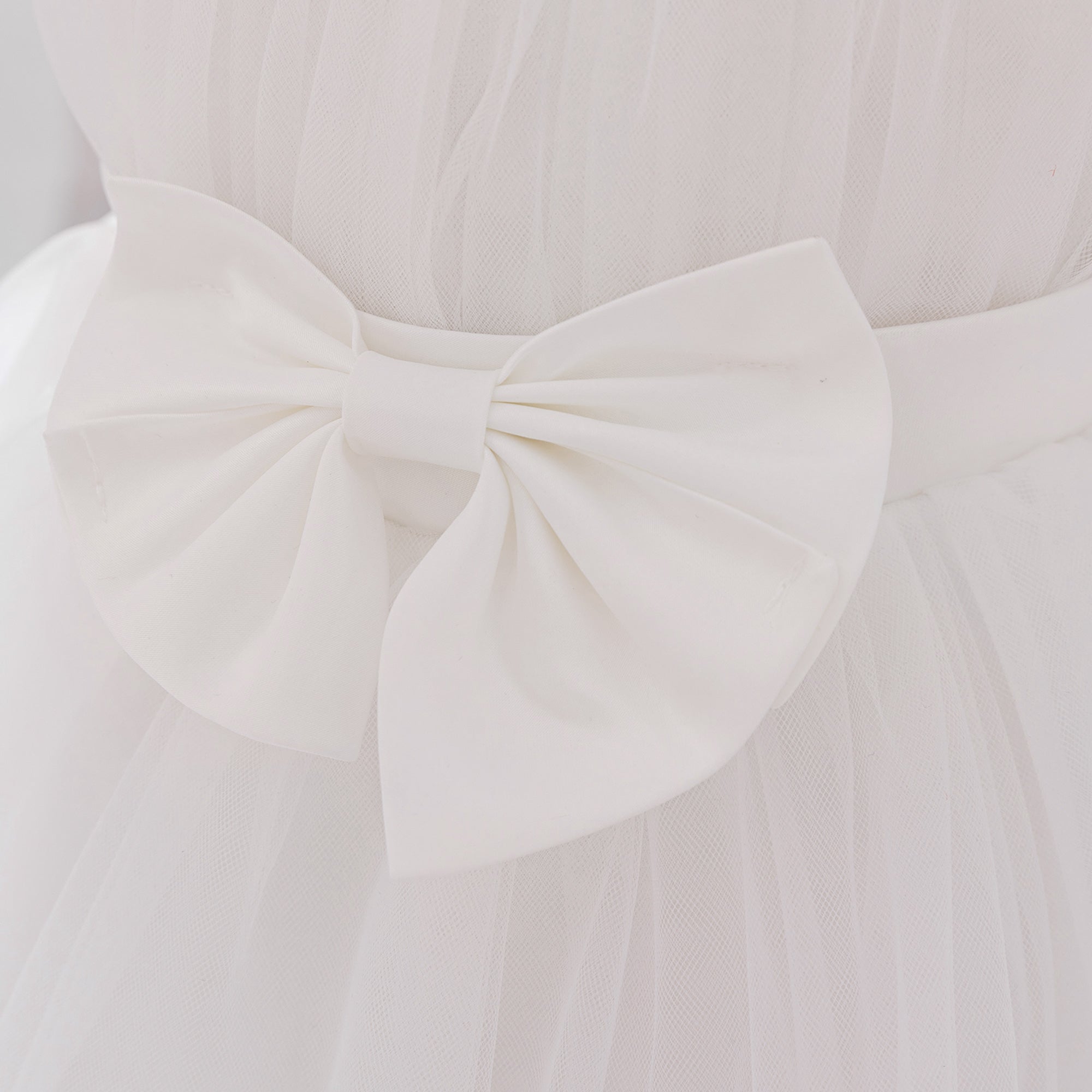 Girls Solid A-Line Midi Dress