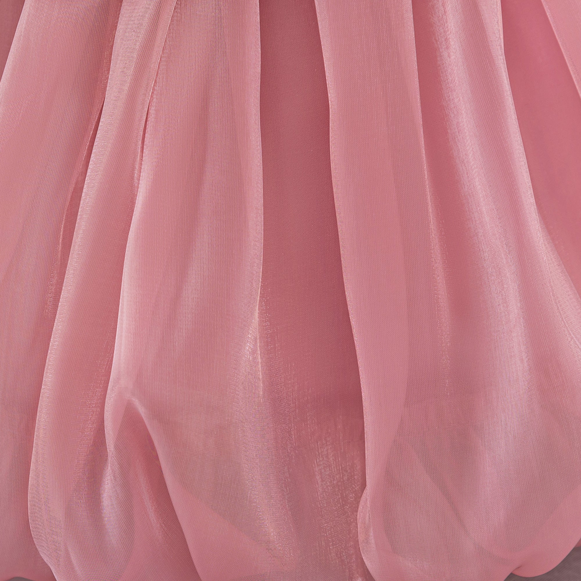 Girls Shoulder Straps Balloon Dress