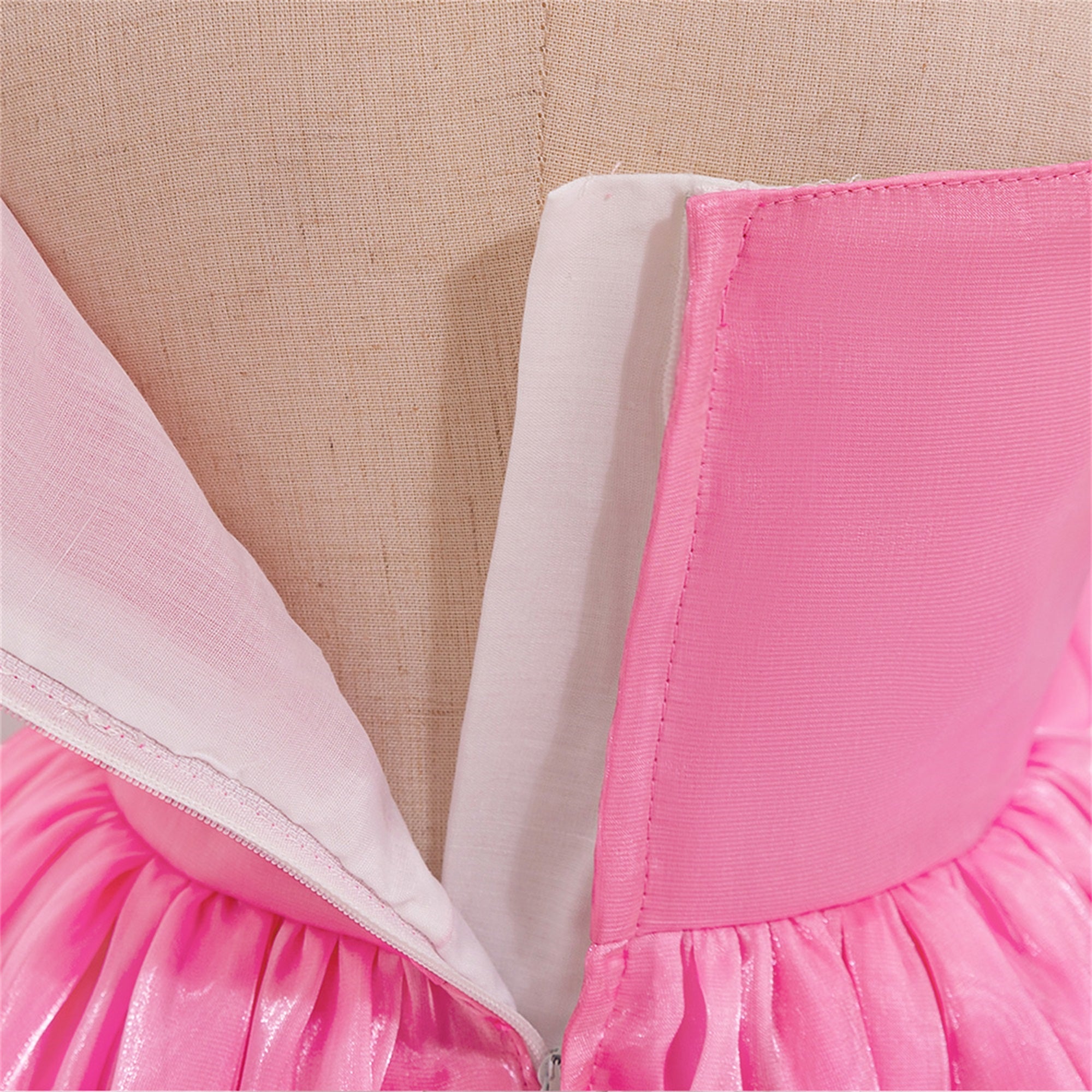 Girls Sleeveless Balloon Dress