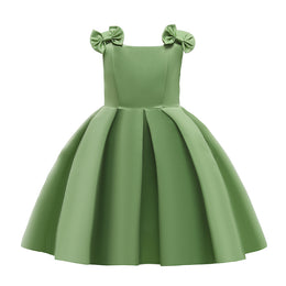 Green & forest shade Fit & Flare Dress