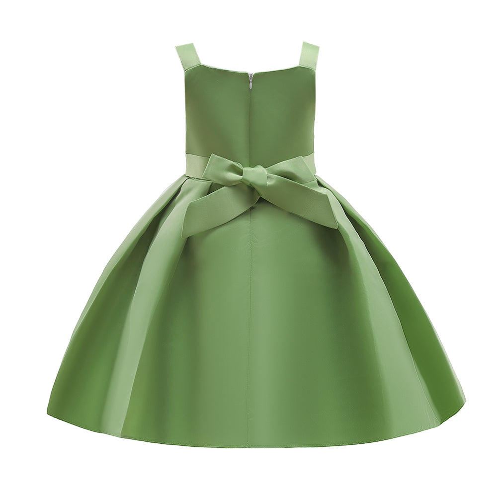 Green & forest shade Fit & Flare Dress