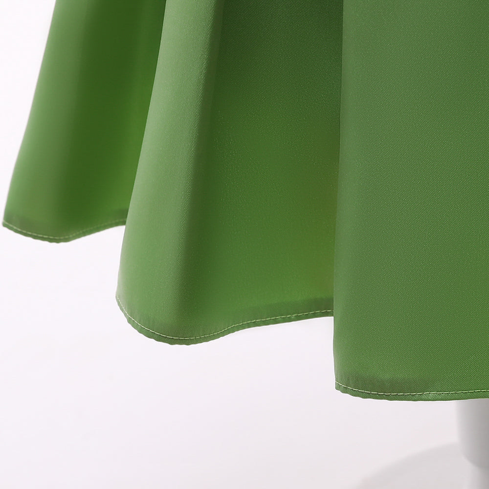 Green & forest shade Fit & Flare Dress
