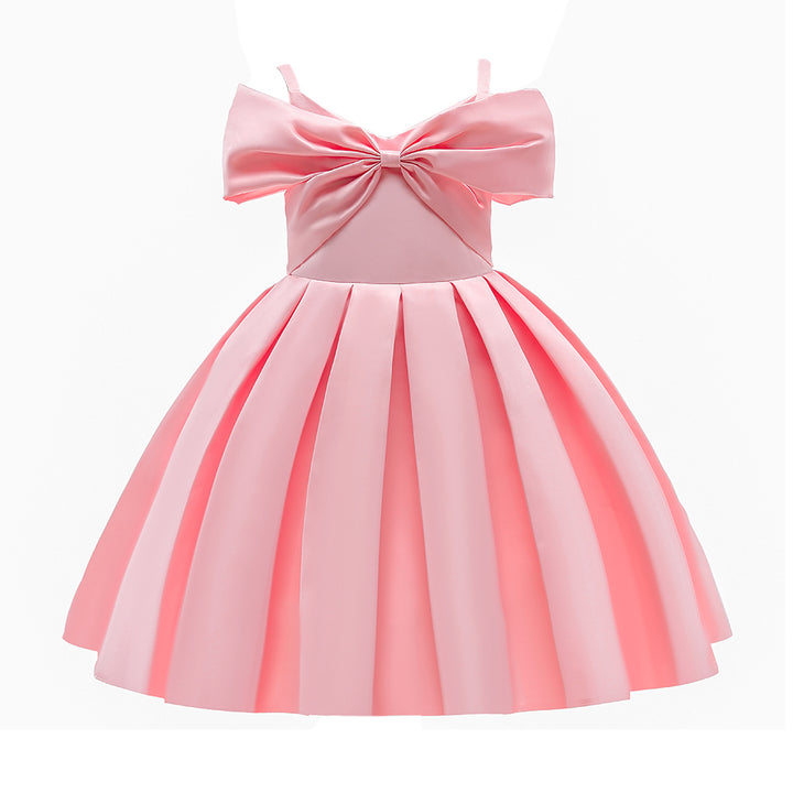 Shoulder Straps Sleeveless Pleated Fit & Flare Dress