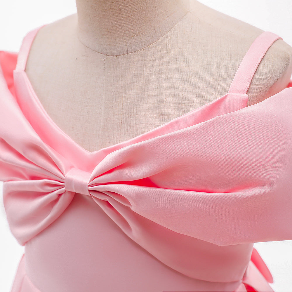 Shoulder Straps Sleeveless Pleated Fit & Flare Dress