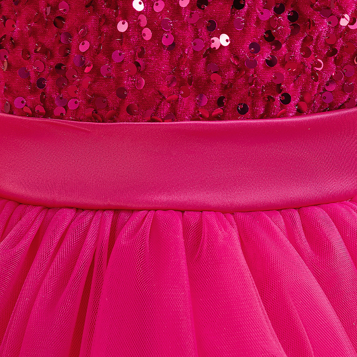 Embellished Puff Sleeve Balloon Dress