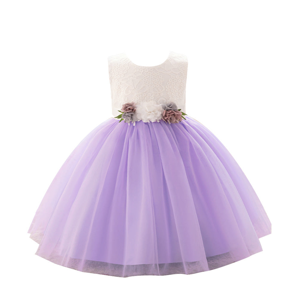 Embellished Applique Fit & Flare Dress
