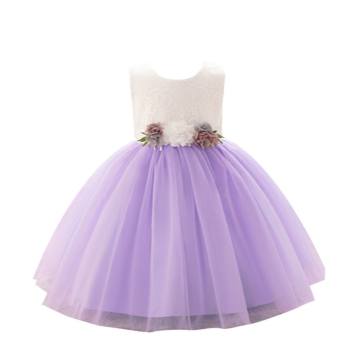 Embellished Applique Fit & Flare Dress