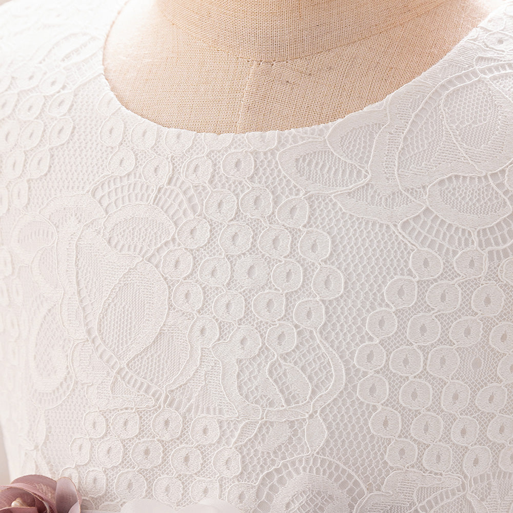 Embellished Applique Fit & Flare Dress