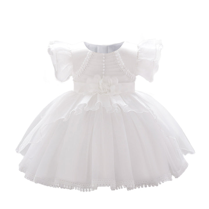 Flutter Sleeves Balloon Dress