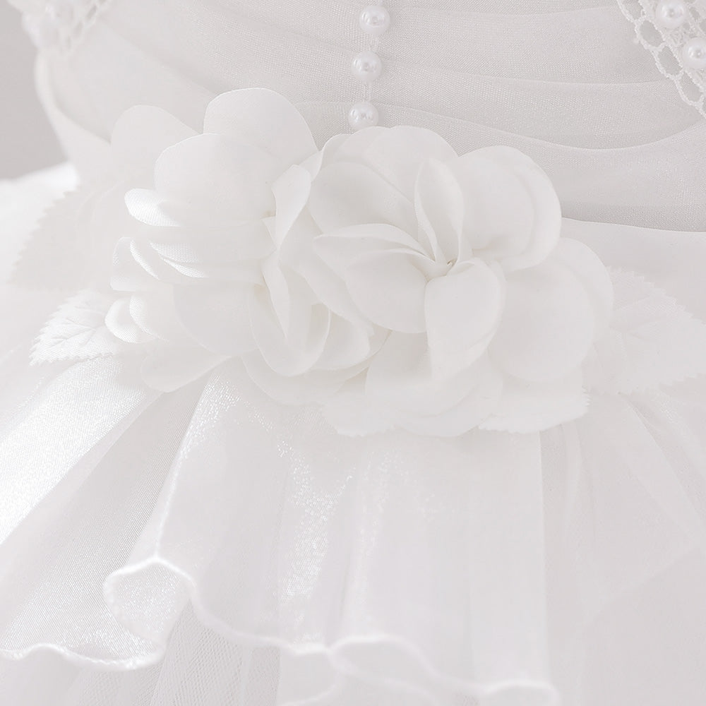 Flutter Sleeves Balloon Dress