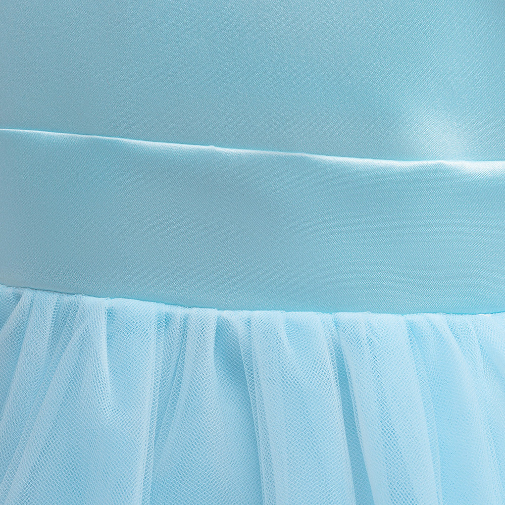 Embellished Applique Balloon Maxi Dress