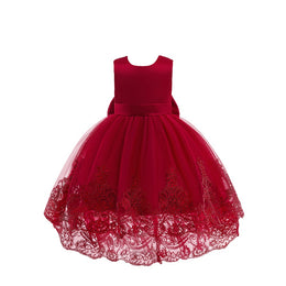 Applique Fit & Flare Maxi Dress