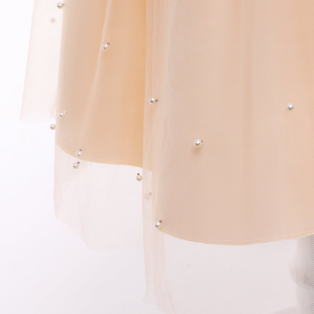 Pink Embellished Bow Detail Maxi Dress
