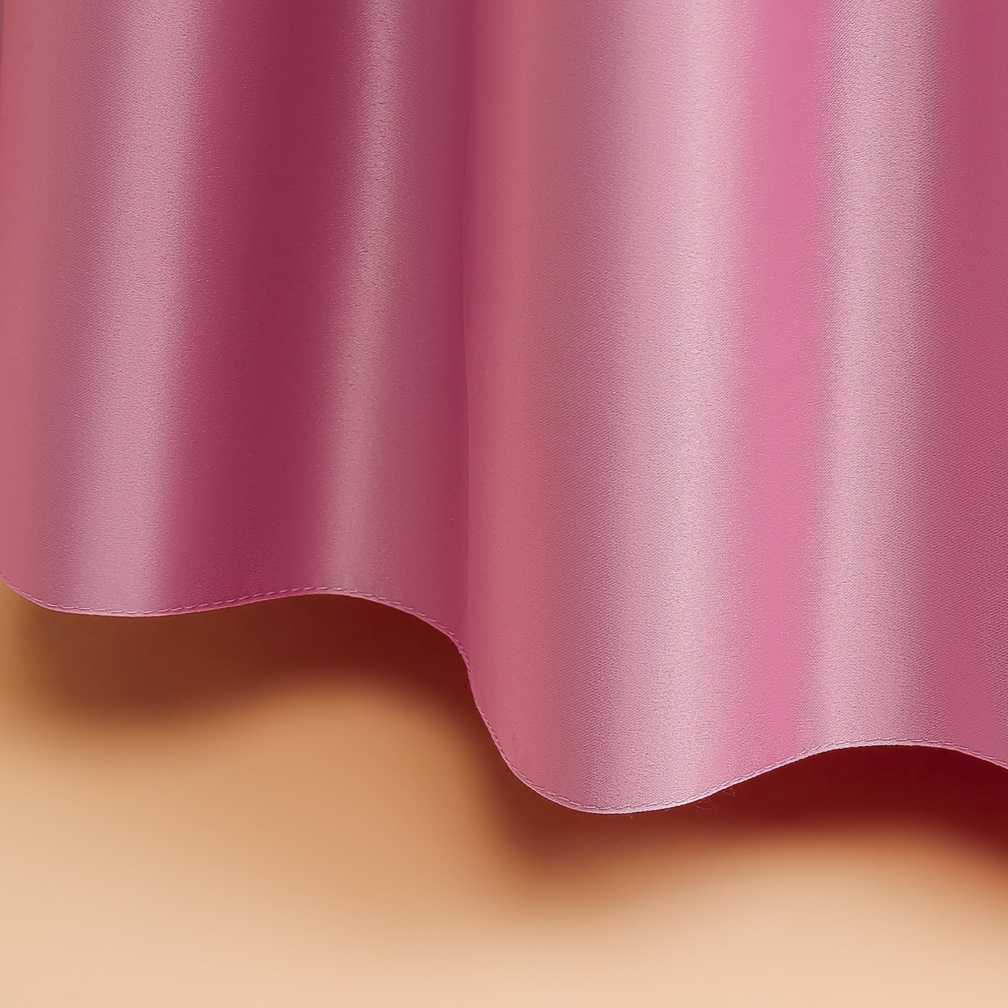 Girls Pink Round Neck Gown Party Dress