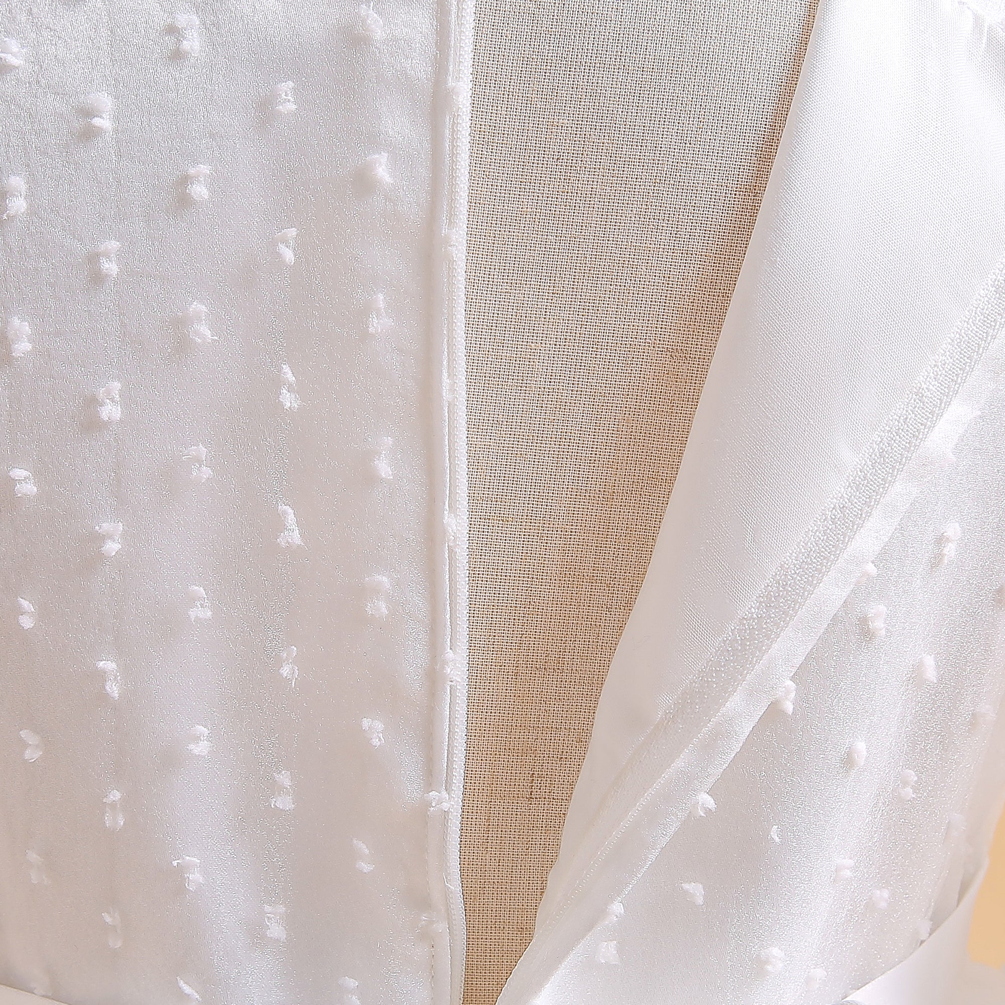 Girls White Self Design A Line Maxi Dress
