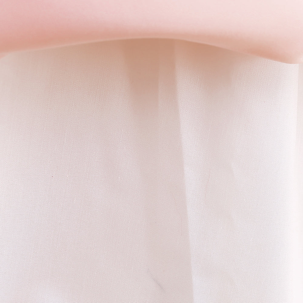 Pink & shadow Girls Layered Sleeveless Maxi Dress