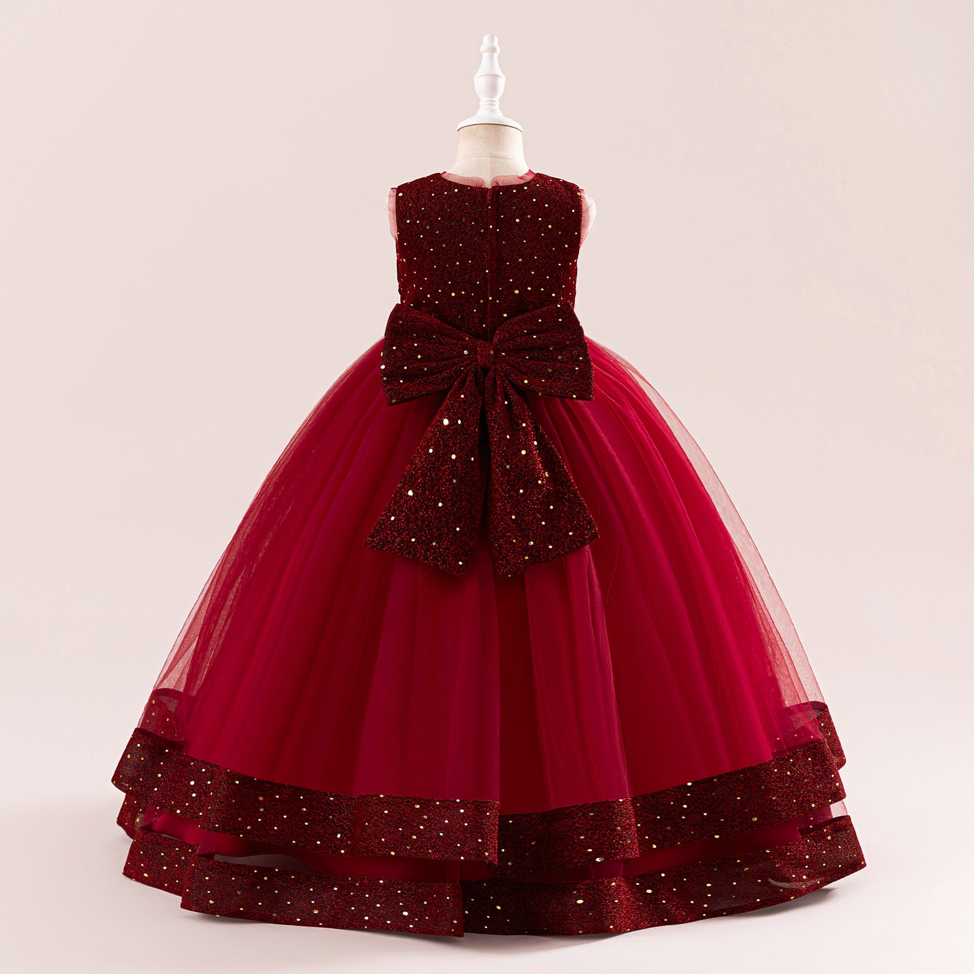 Girls Embellished Gown Maxi Dress