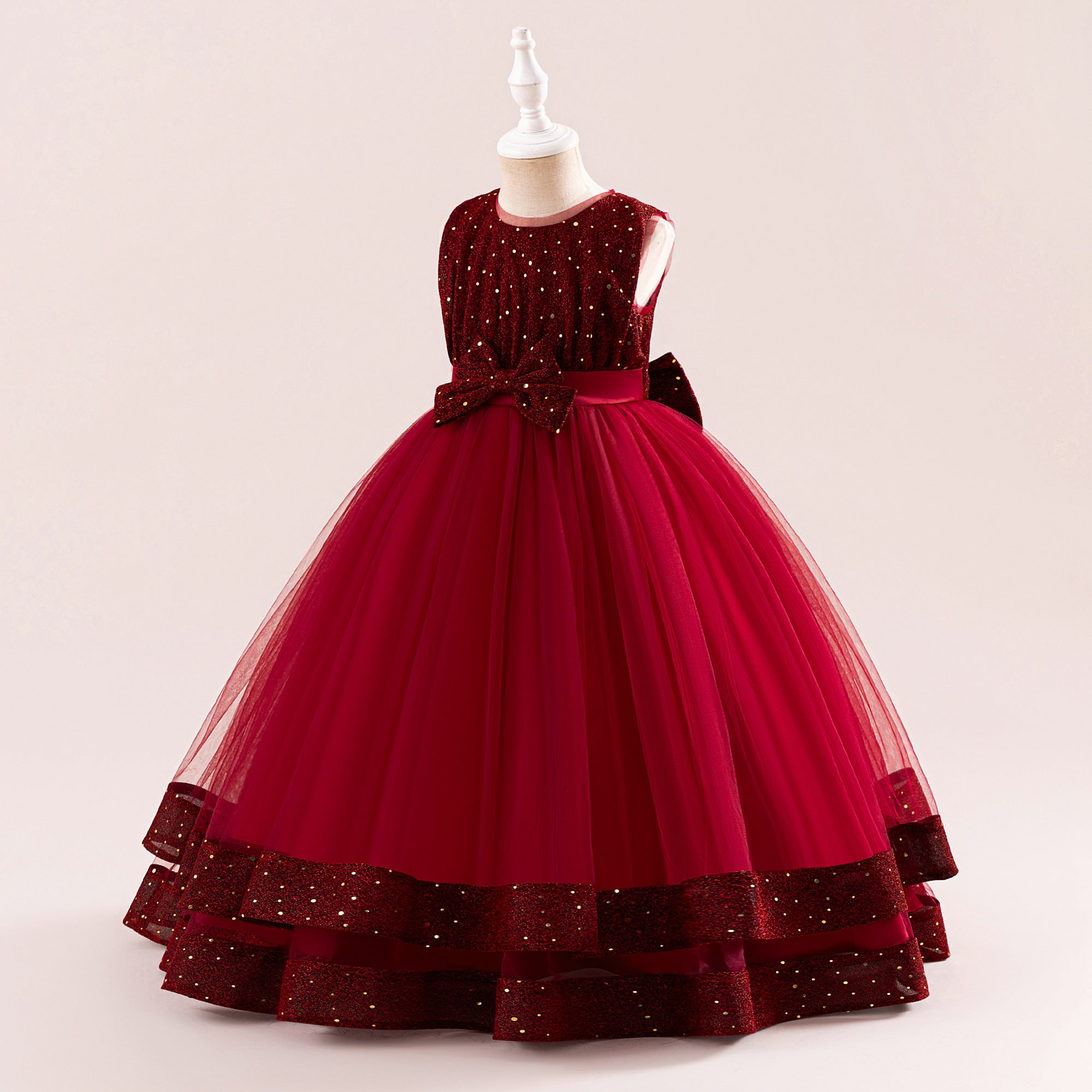 Girls Embellished Gown Maxi Dress
