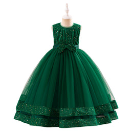 Girls Embellished Gown Maxi Dress