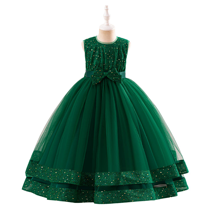 Girls Embellished Gown Maxi Dress