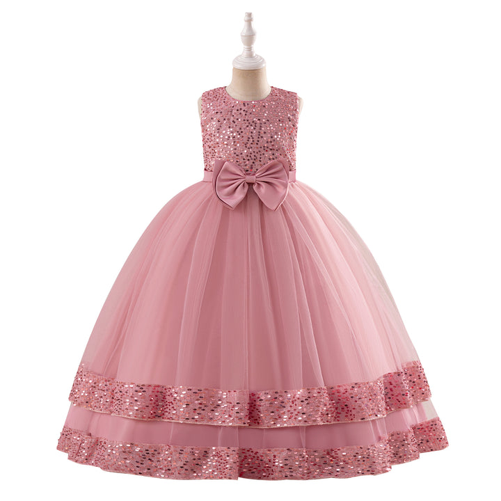 Girls Embellished Gown Maxi Dress