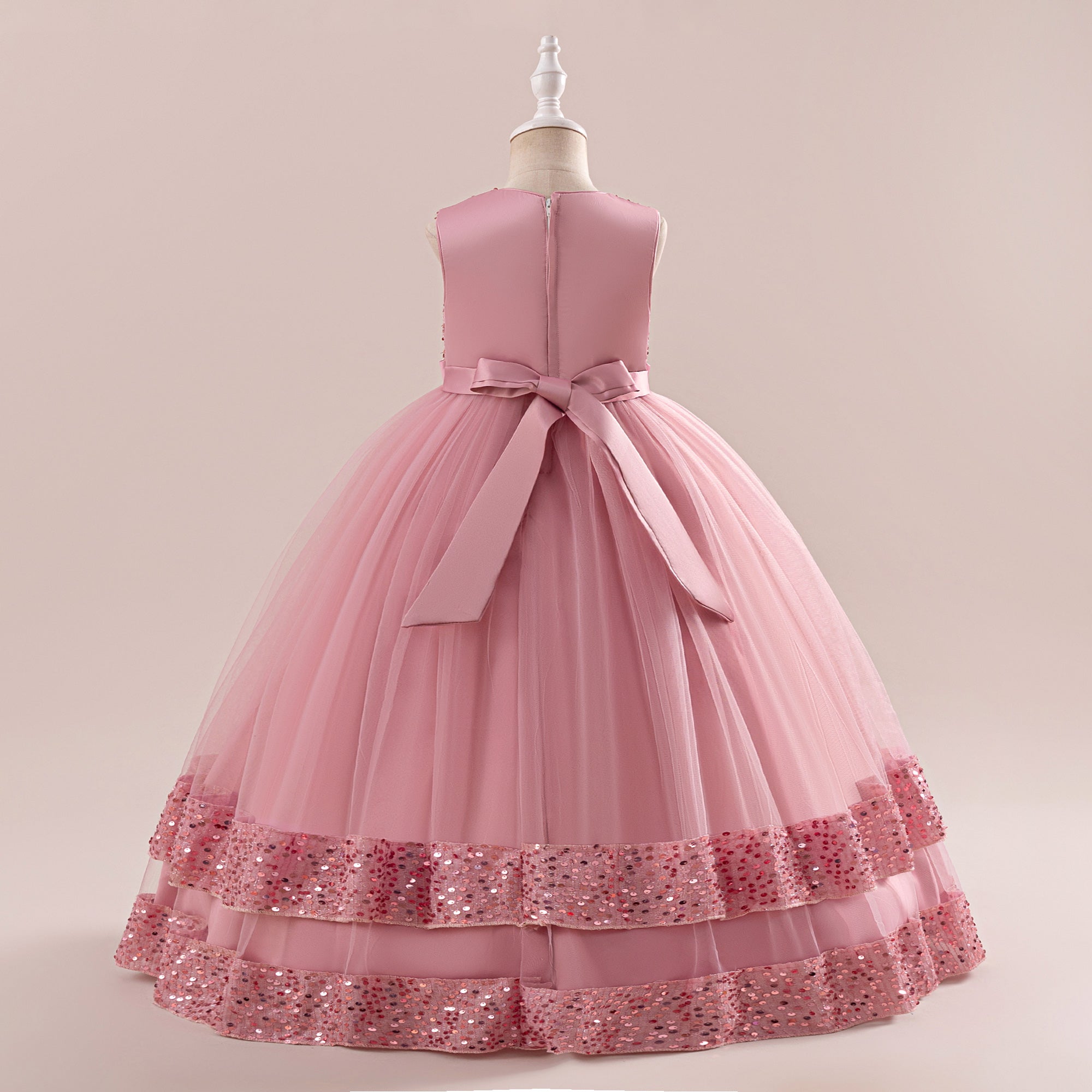 Girls Embellished Gown Maxi Dress