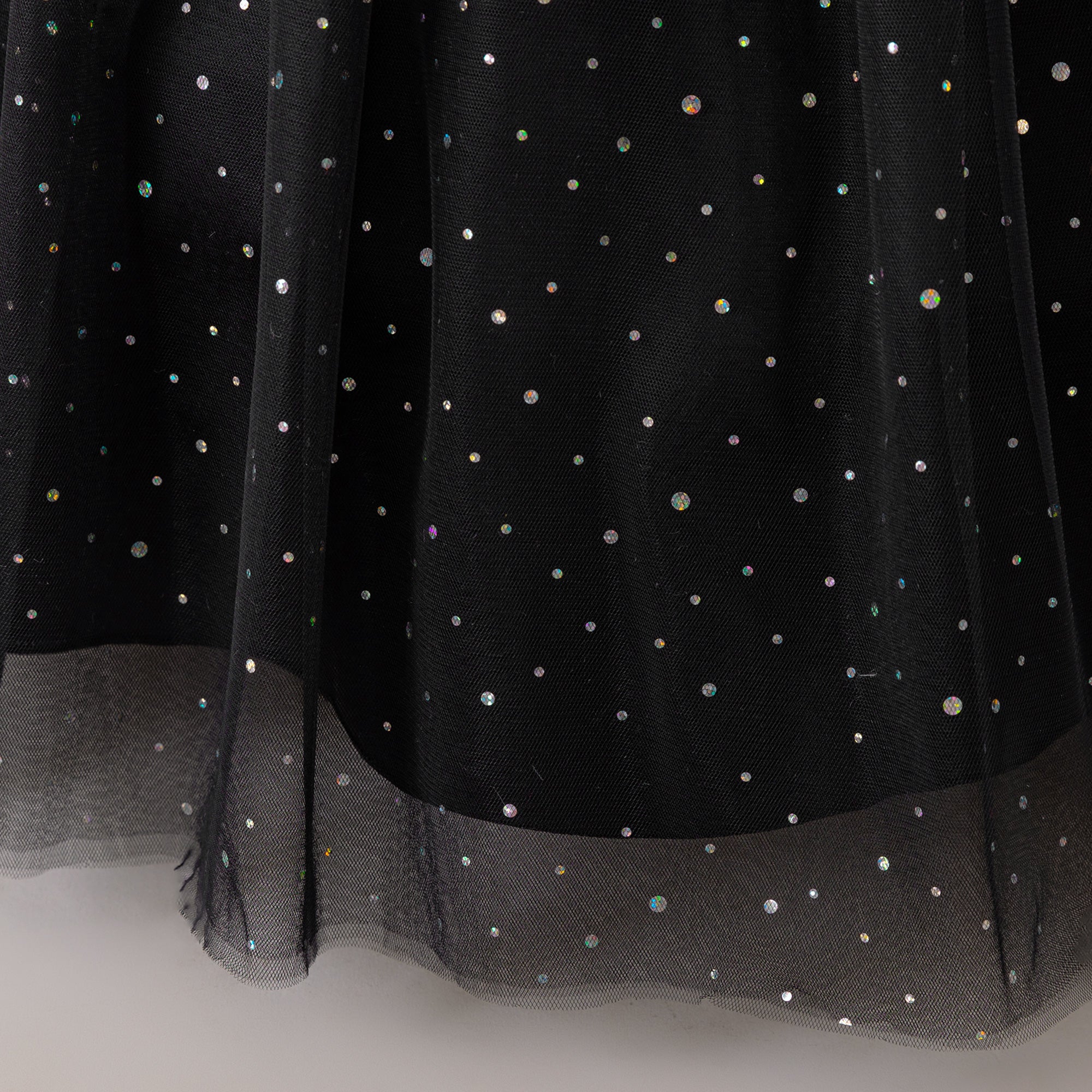 Embellished Applique Net Maxi Dress