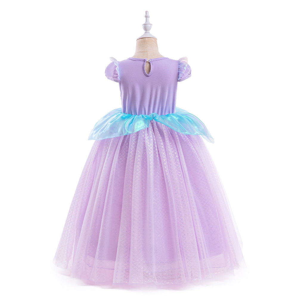 Girls Fit & Flare Maxi Dress