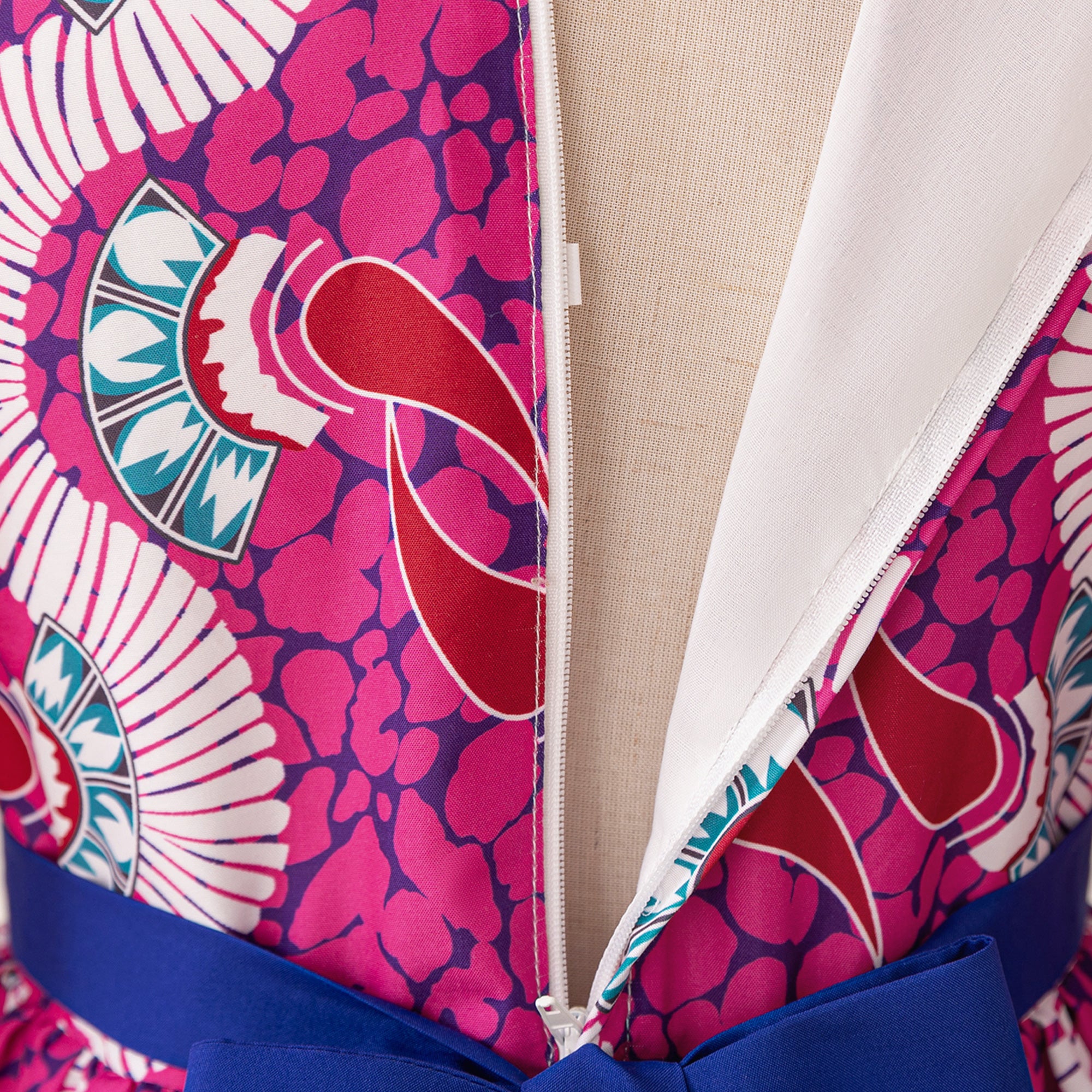 Girls Ethnic Motifs Printed Maxi Dress