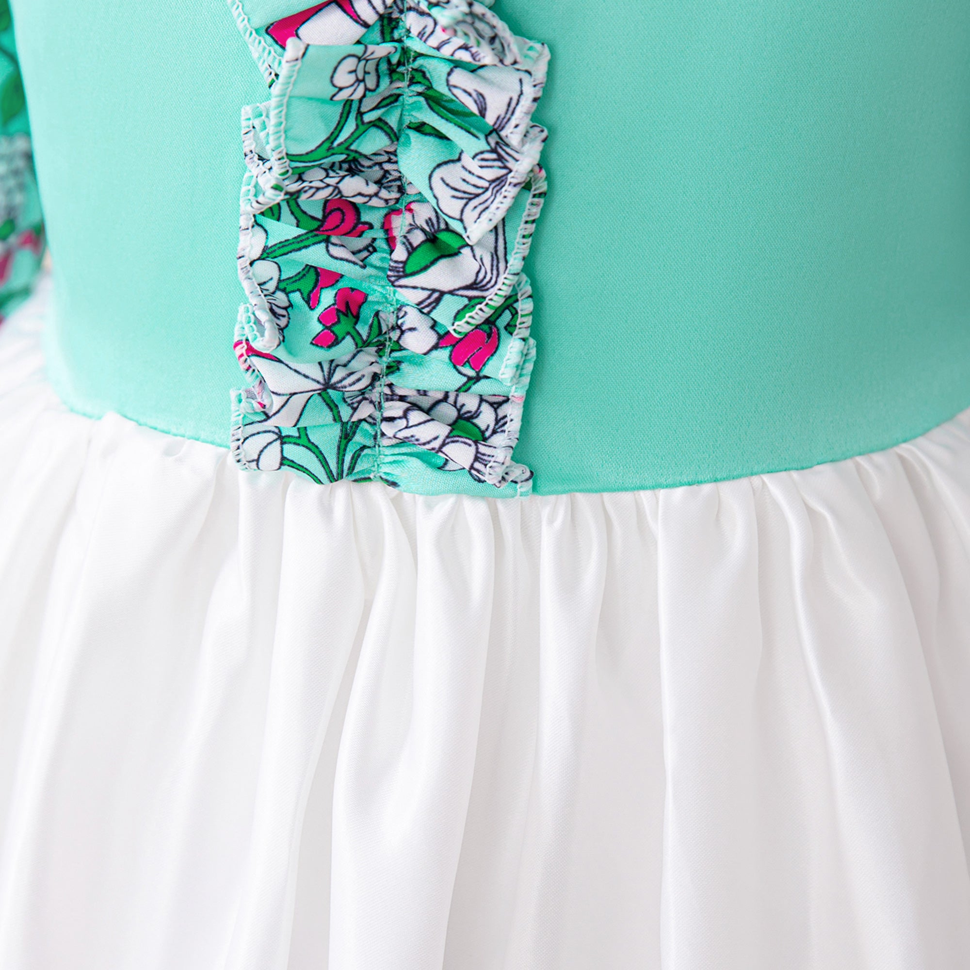 Girls Ethnic Motifs Printed Fit & Flare Dress