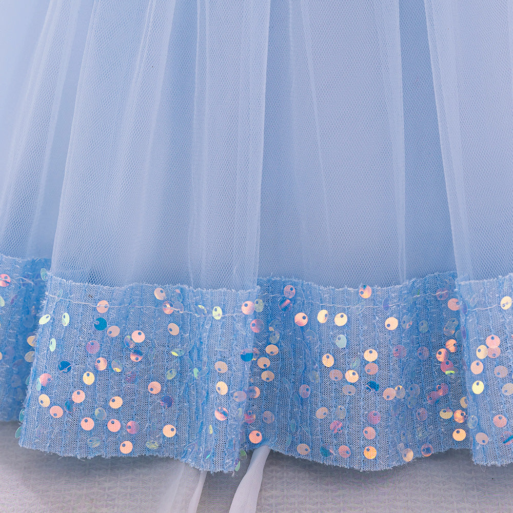 Girls Embellished Balloon Dress