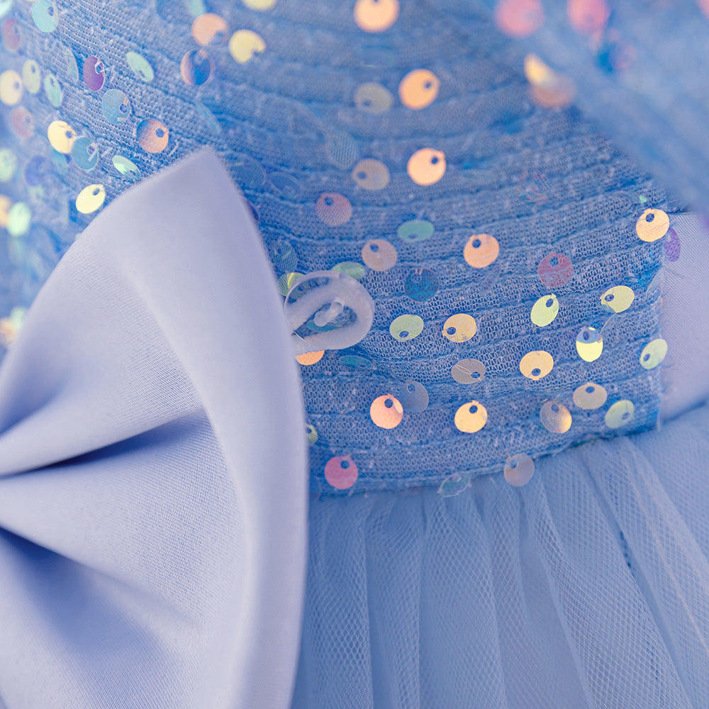 Girls Embellished Balloon Dress