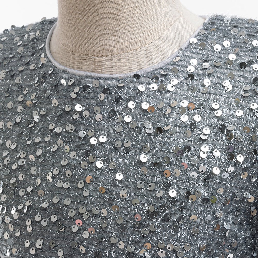 Girls Embellished Applique Fit & Flare Maxi Dress
