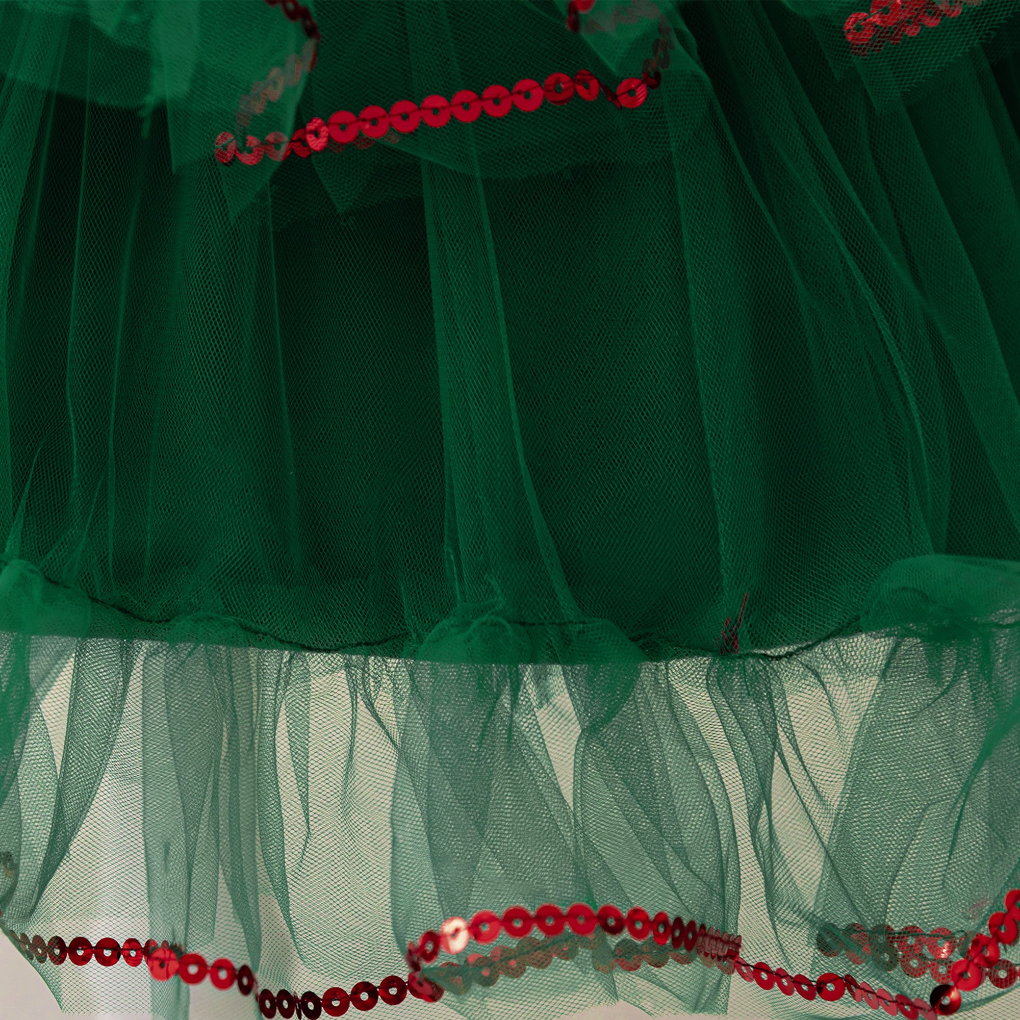 Girls Embellished Sleeveless Empire Dress