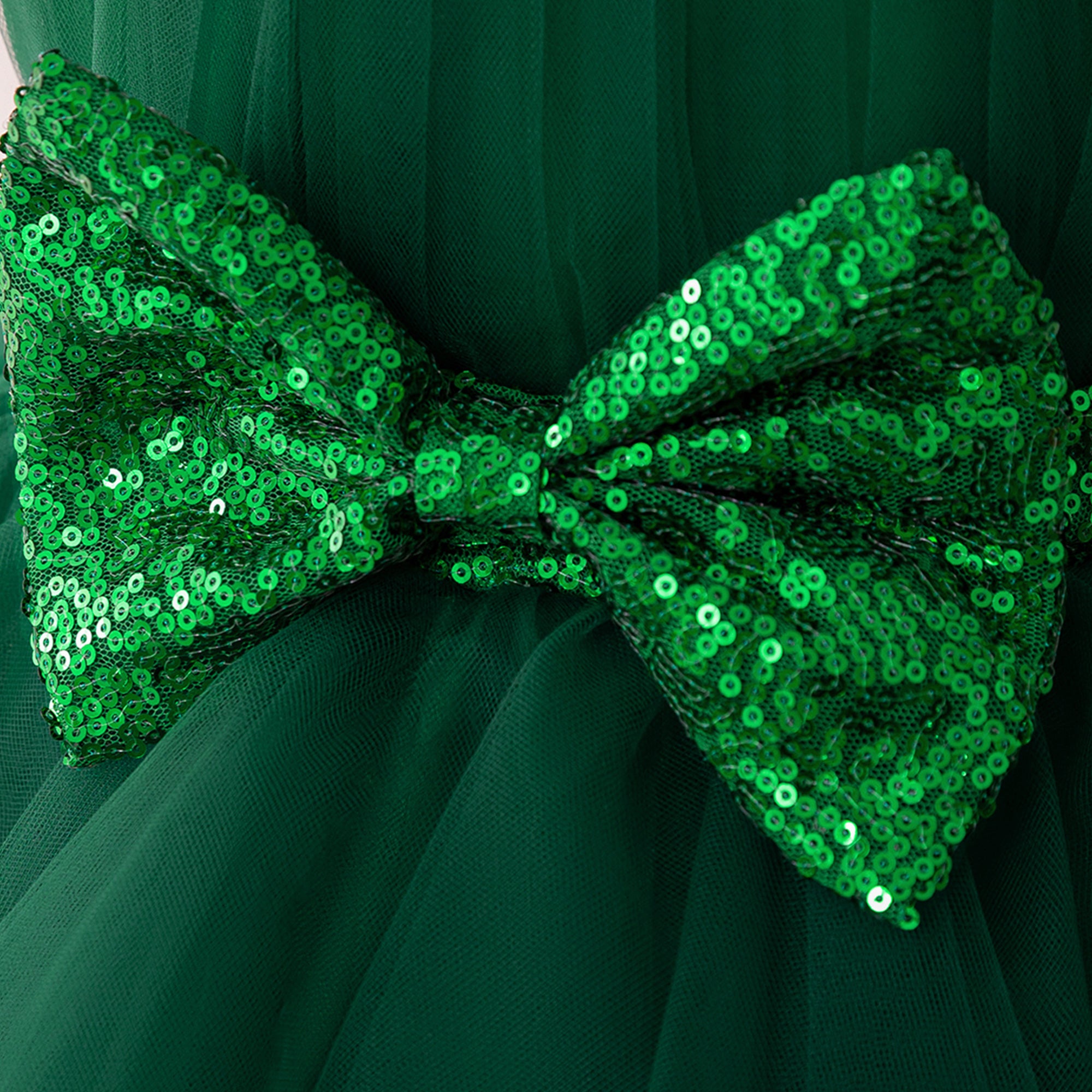 Girls Ruffled A-Line Dress