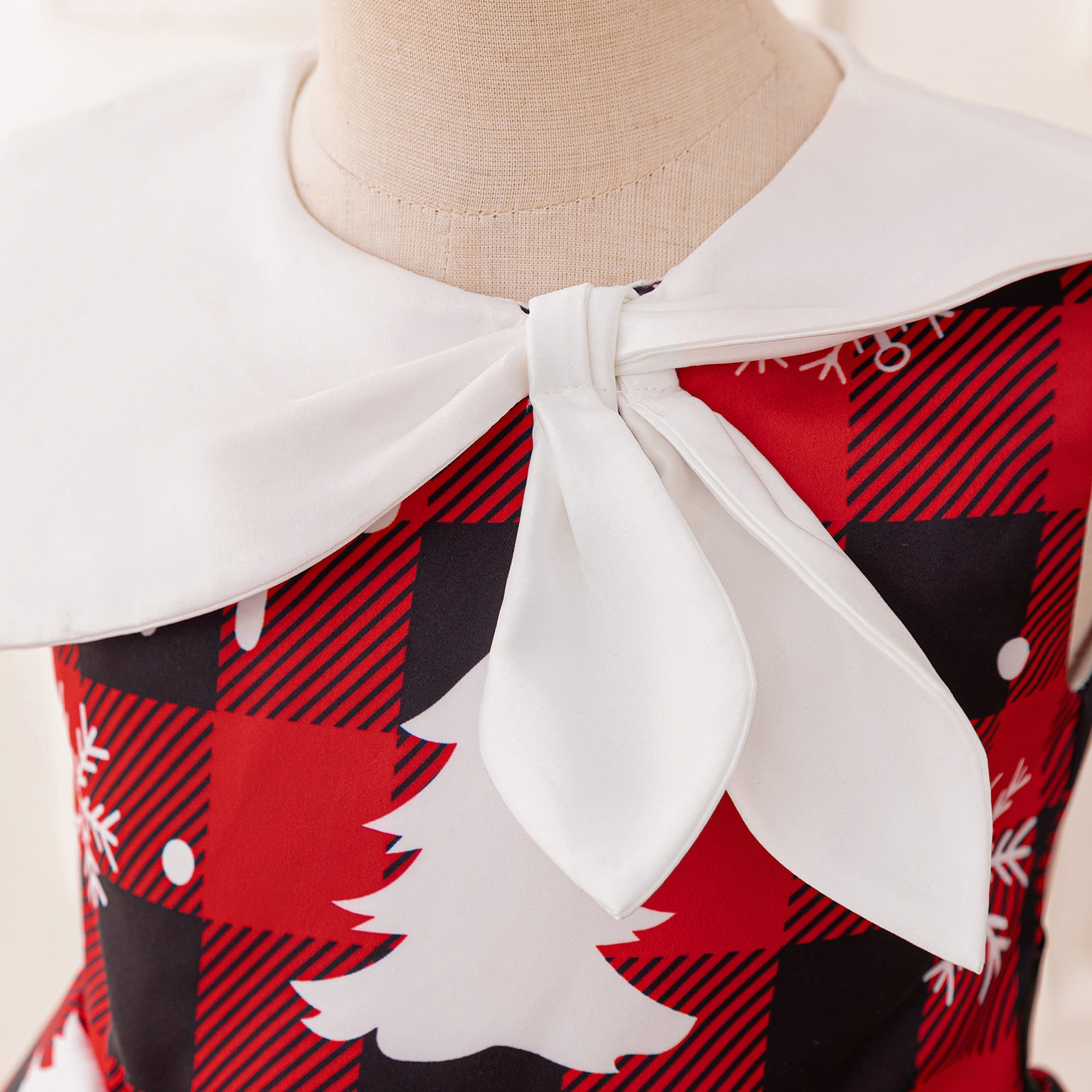Girls Print A-Line Dress