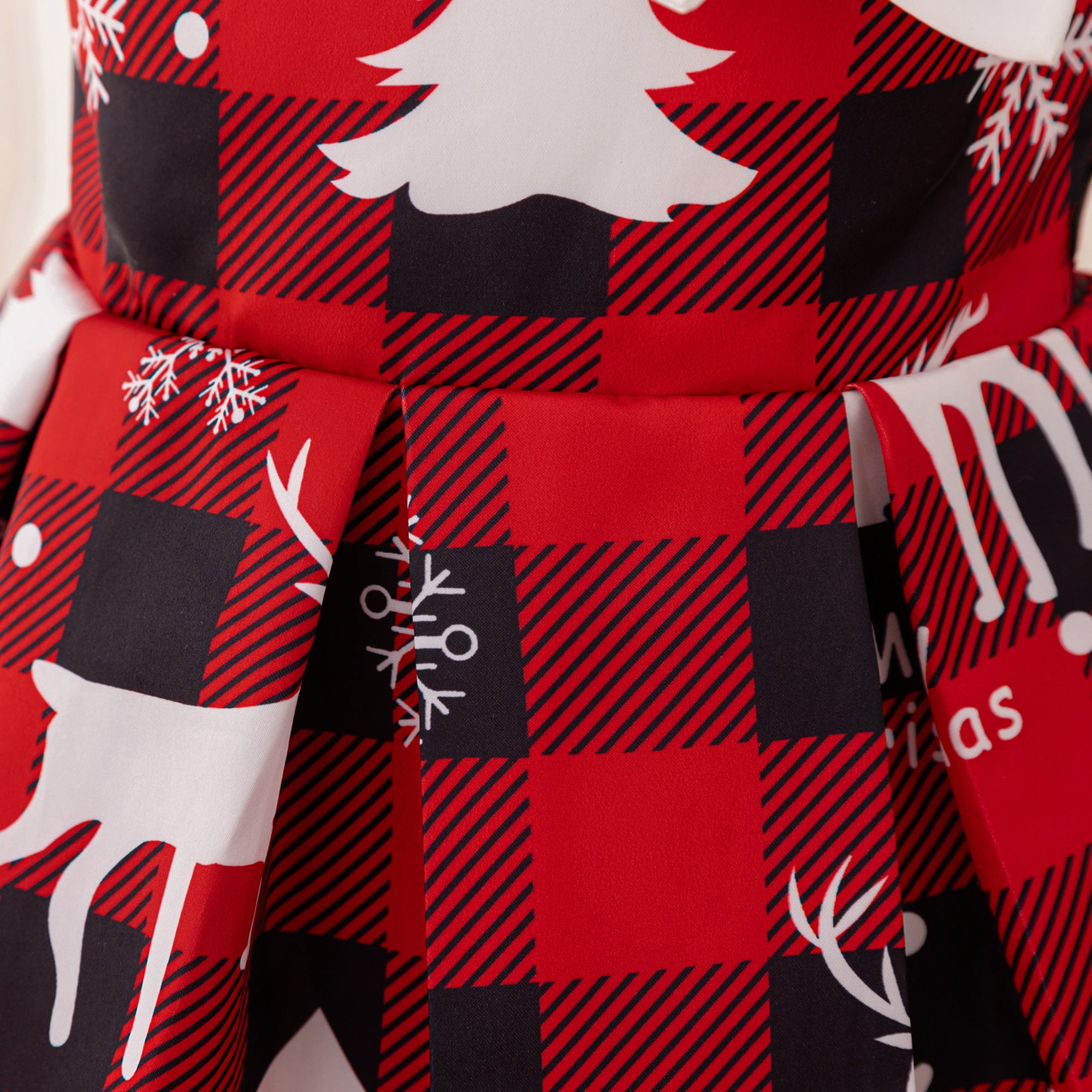 Girls Print A-Line Dress