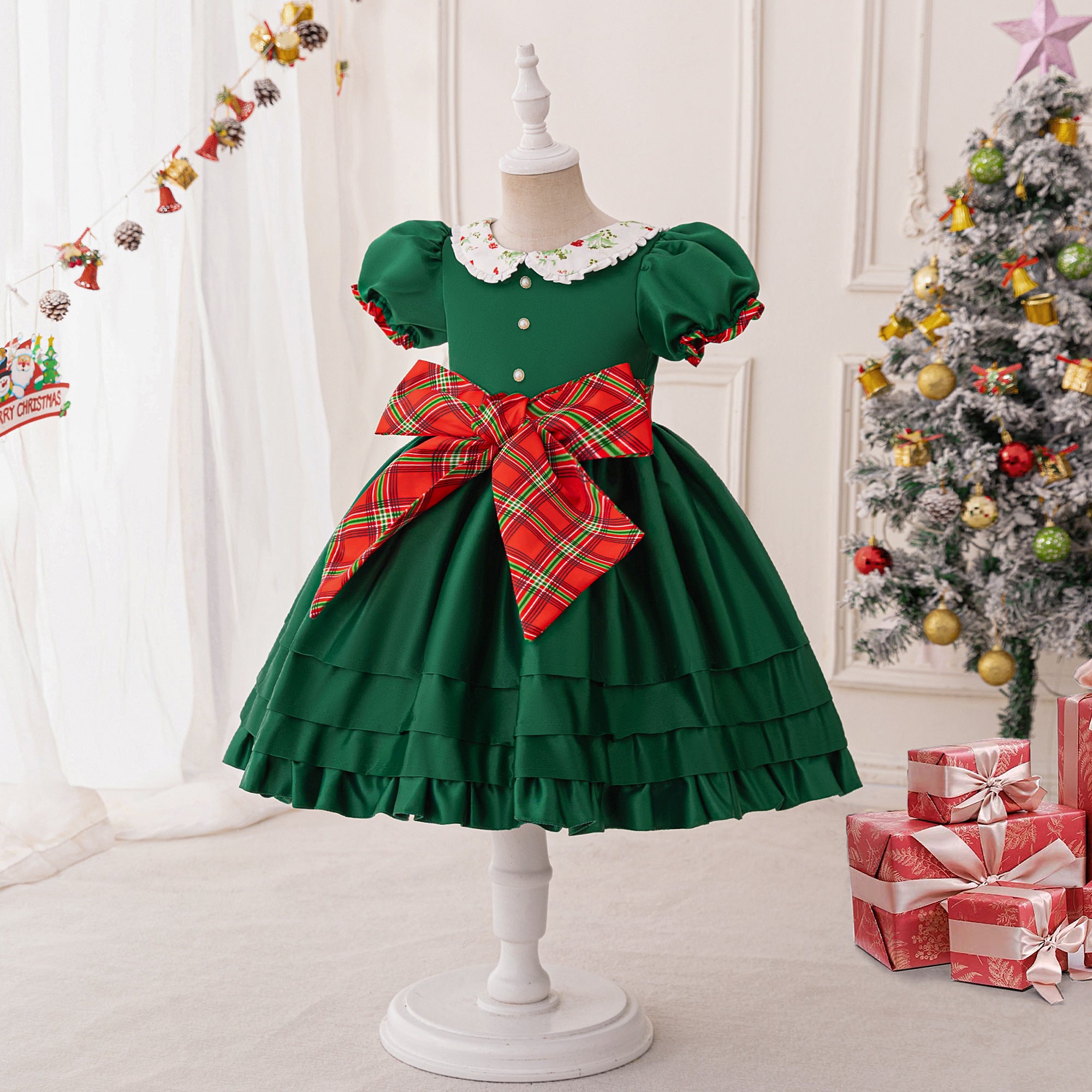 Girls Fit and Flare Dress