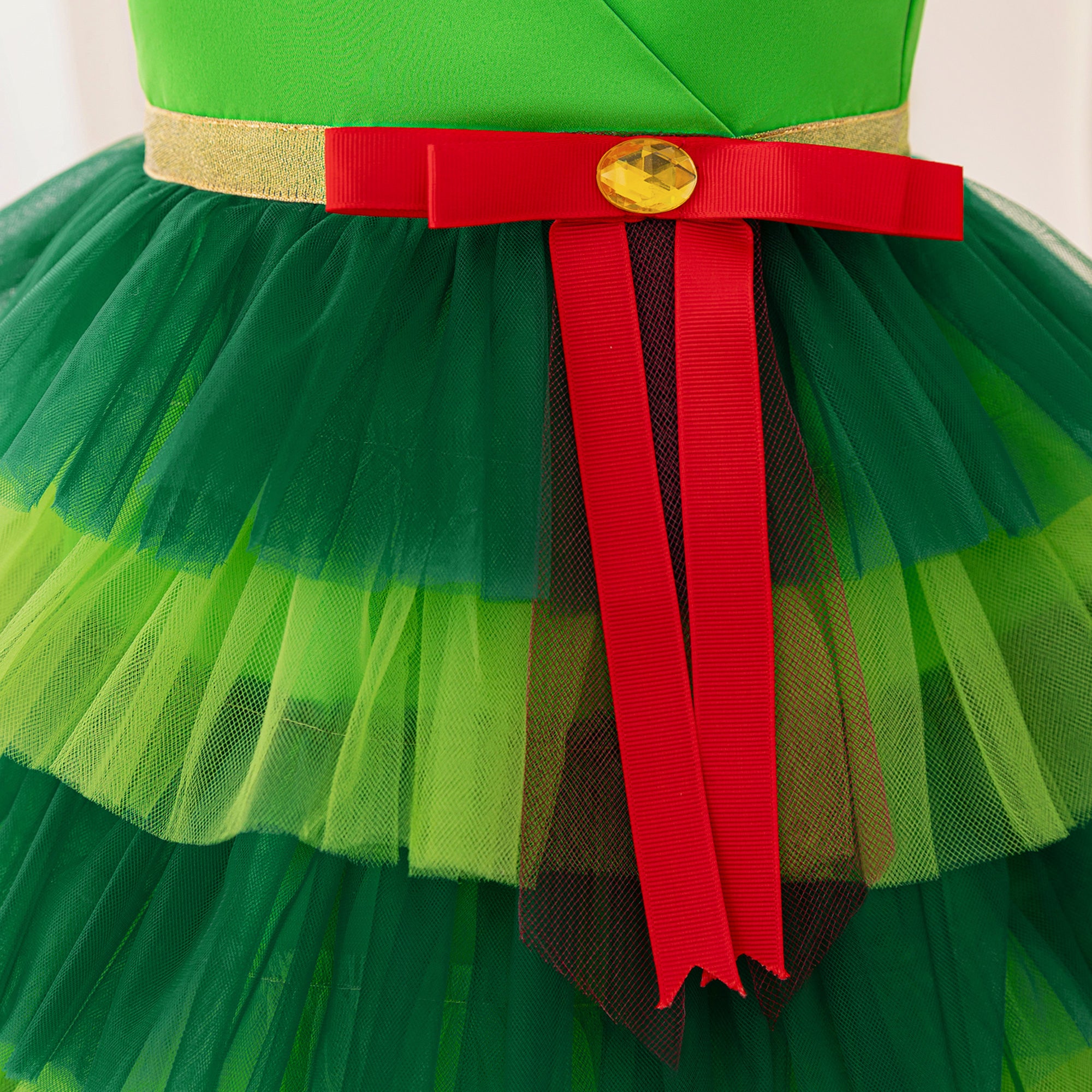 Girls Ruffled Fit and Flare Dress