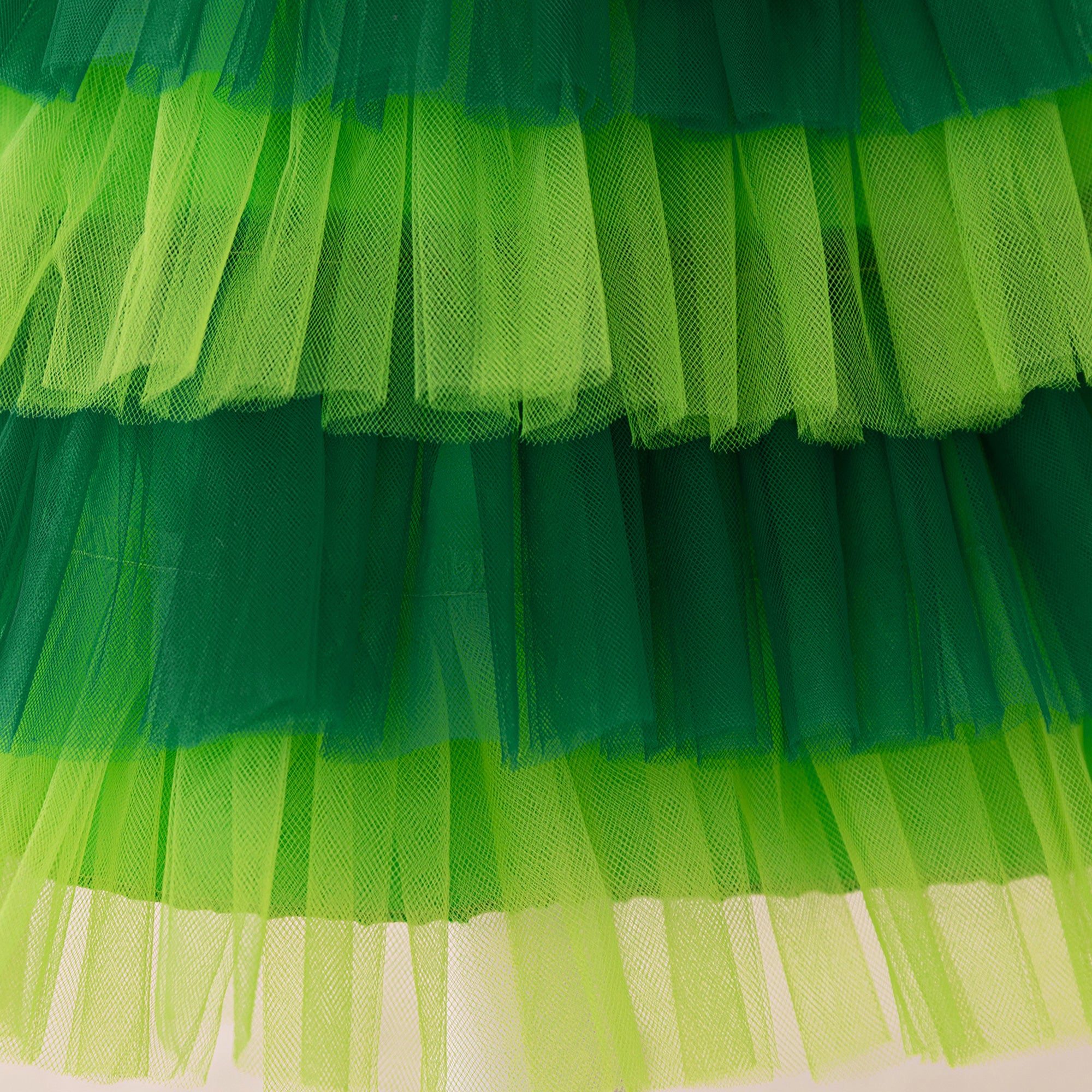 Girls Ruffled Fit and Flare Dress