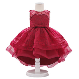 Maroon Sweetheart Neck Sleeveless Fit & Flare Balloon Dress