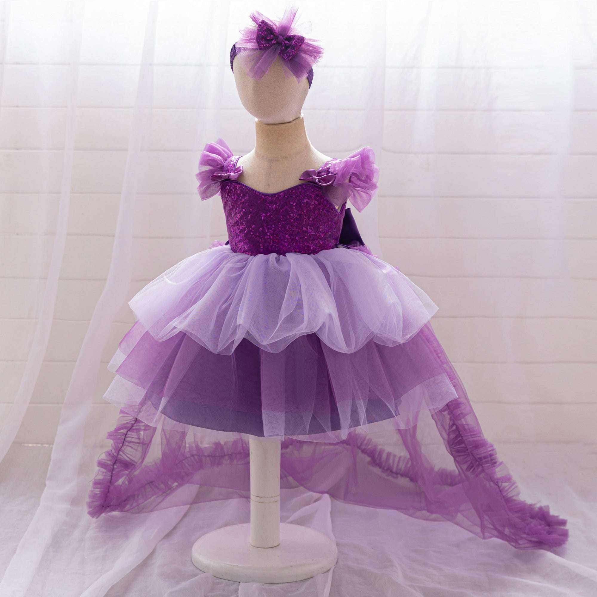 Girls Empire Mini Dress