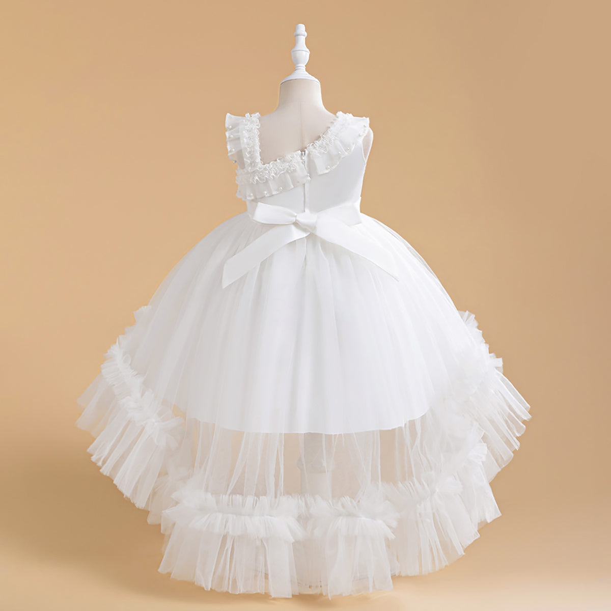 Girls Ruffles A-Line Dress