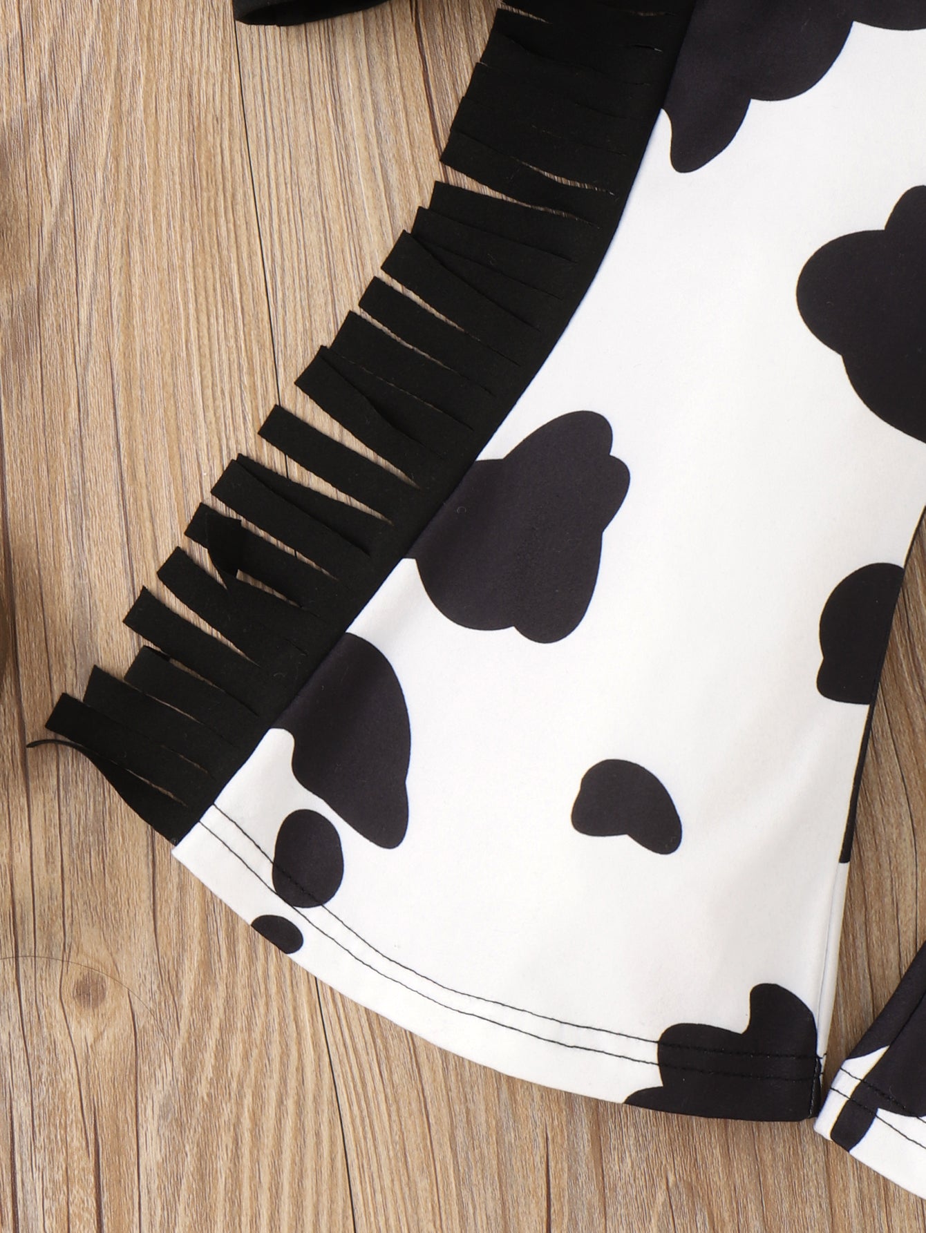 Boys Black Printed T-shirt with Trousers