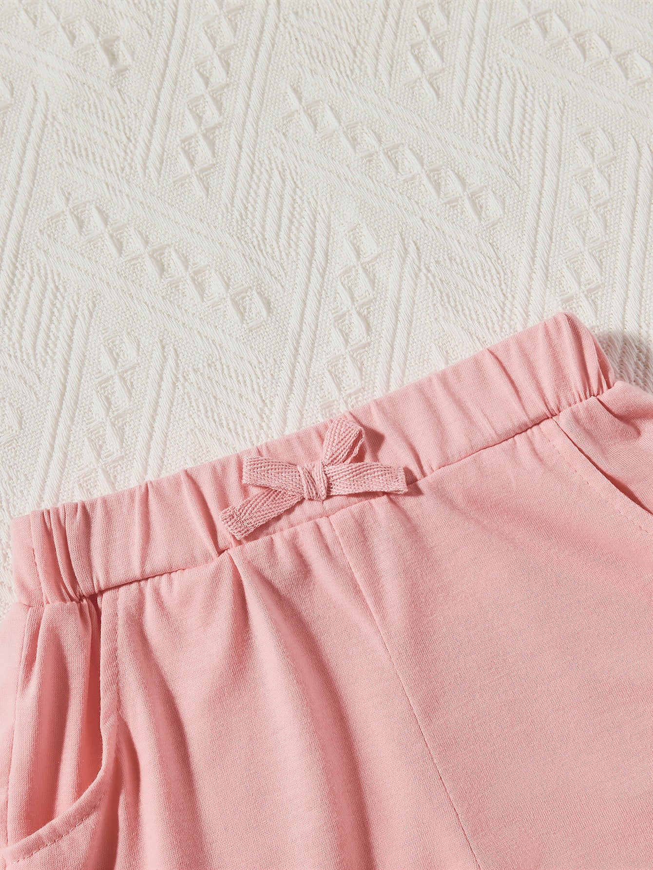 Girls Pink Top With Shorts