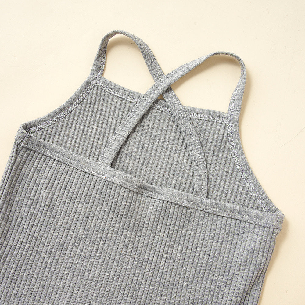 Infant Kids Self Design Sleeveless Bodysuit