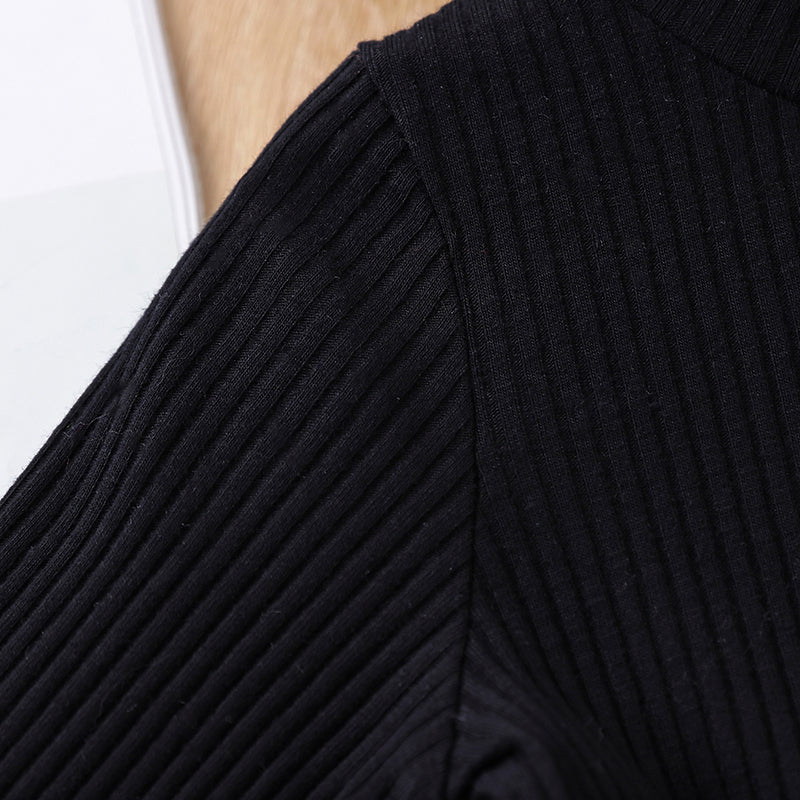 Boys Black High Neck Top with Pyjamas