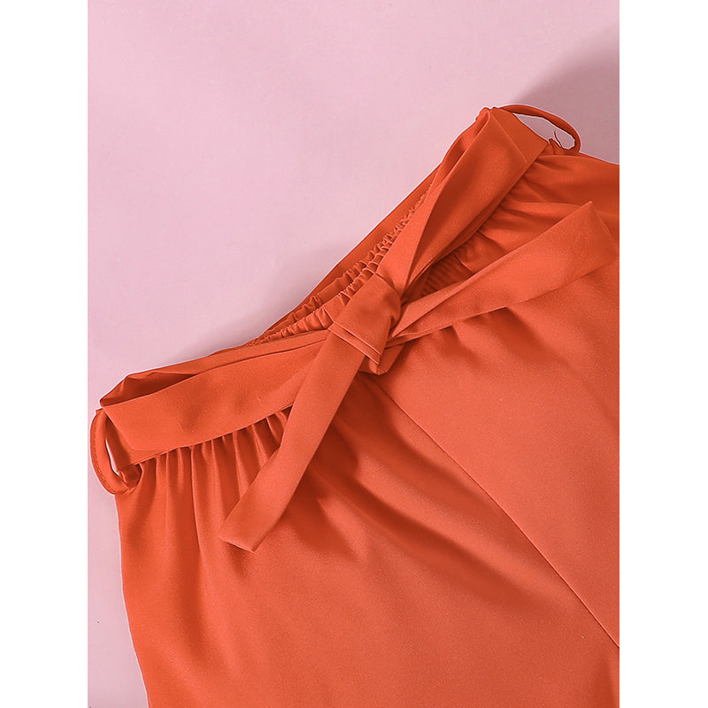 Girls Short Sleeves Square Neck Top with Shorts