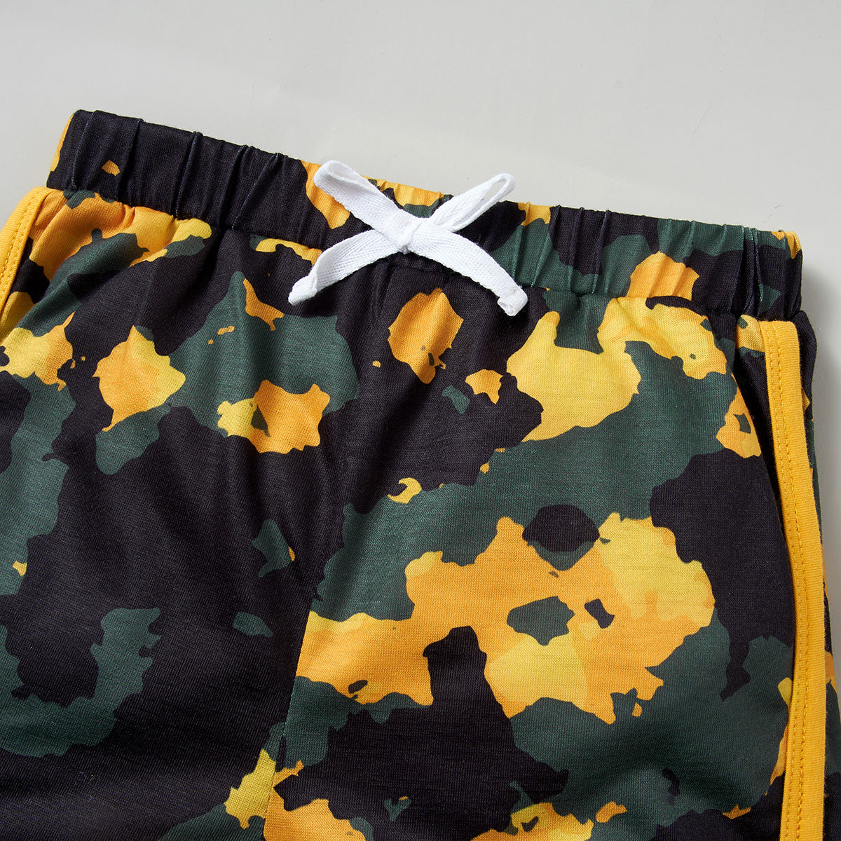 Boys Printed T-shirt with Shorts